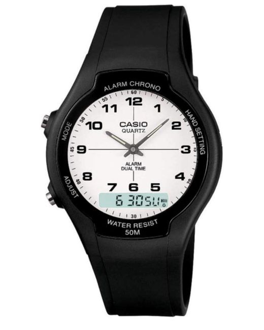 Casio Наручные часы AW-90H-7B черные