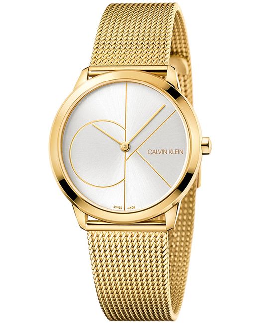 Calvin Klein Наручные часы Minimal золотистые
