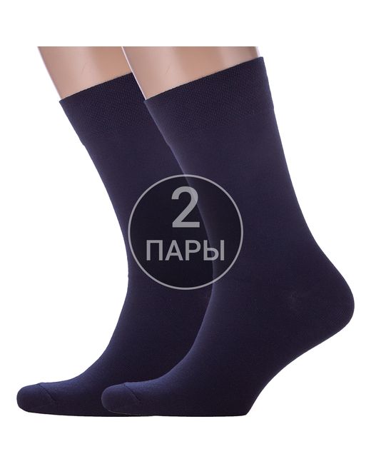 Para Socks Комплект носков мужских 2-M2 синих 2 пары