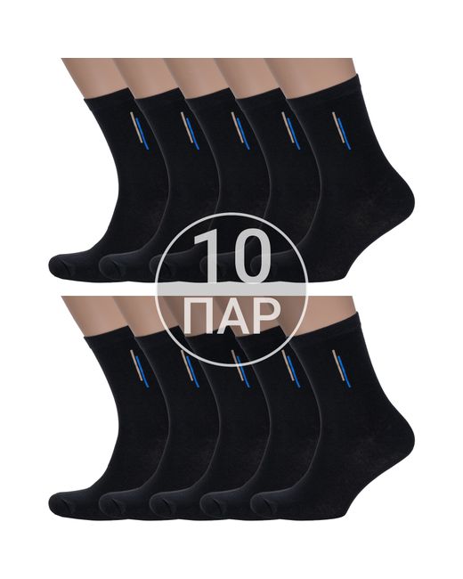 Альтаир Комплект носков мужских 10-С17 черных