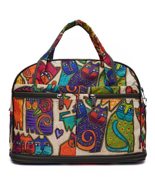 Bags-Art Дорожная сумка унисекс LM 40-48 оранжевая 48x33x25 см