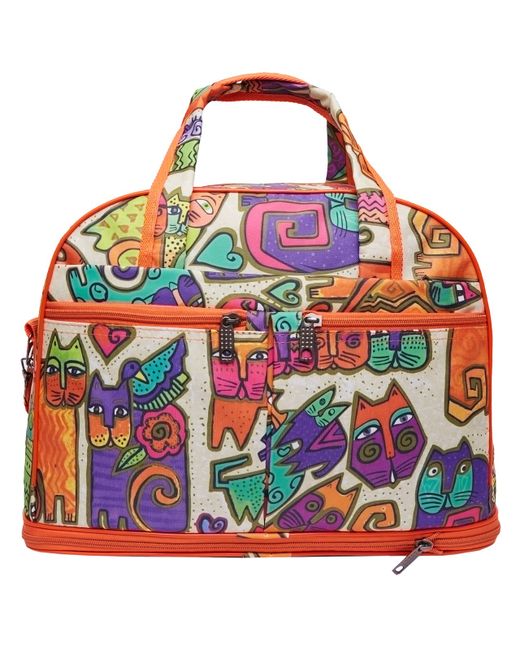 Bags-Art Дорожная сумка унисекс LM 40-48 оранжевая/желтая 30x41x20 см