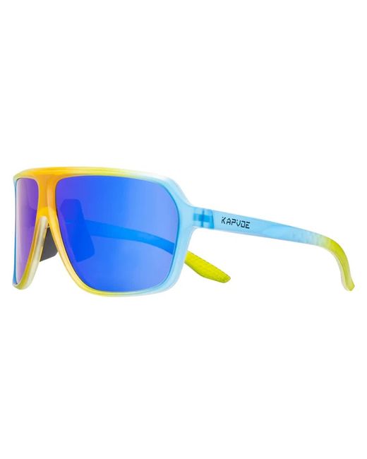 Kapvoe Спортивные солнцезащитные очки PGXC-KE-X64-1LENS голубые