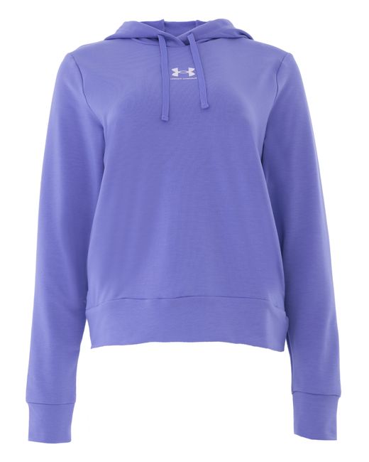Under Armour Толстовка Беговая Rival Terry Baja Blue/White р.XL INT