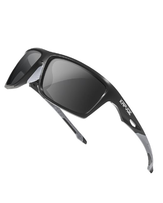 Kapvoe Спортивные солнцезащитные очки KE-x5-DS черные
