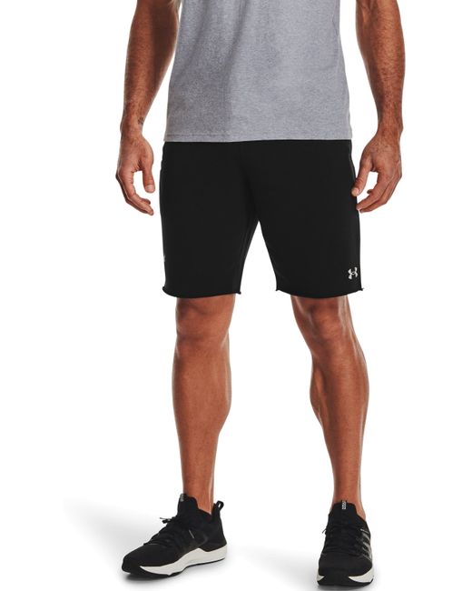 Under Armour Шорты UA Project Rock Terry Shorts-BLK черные