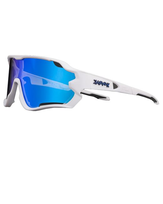 Kapvoe Спортивные солнцезащитные очки KEBRDS голубые