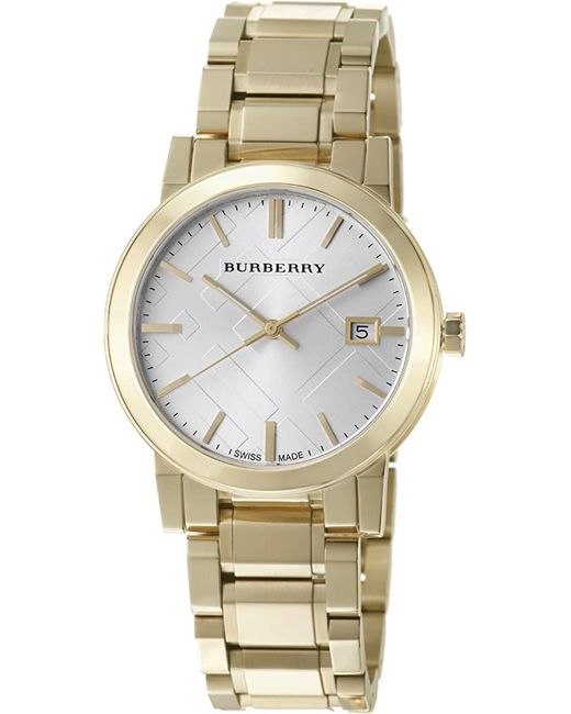 Burberry Наручные часы золотистые