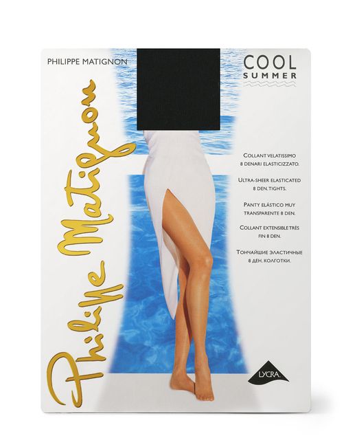 Phillipe Matignon Колготки COOL SUMMER 8 nero 4