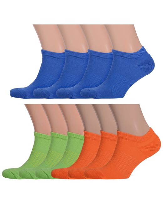 Palama Комплект носков мужских 10-МКС-03 зеленых оранжевых синих
