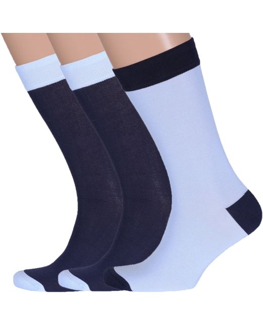 Lorenzline Комплект носков мужских 3-Е25 разноцветных