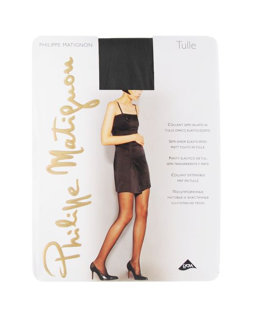 Phillipe Matignon Колготки TULLE черные 3