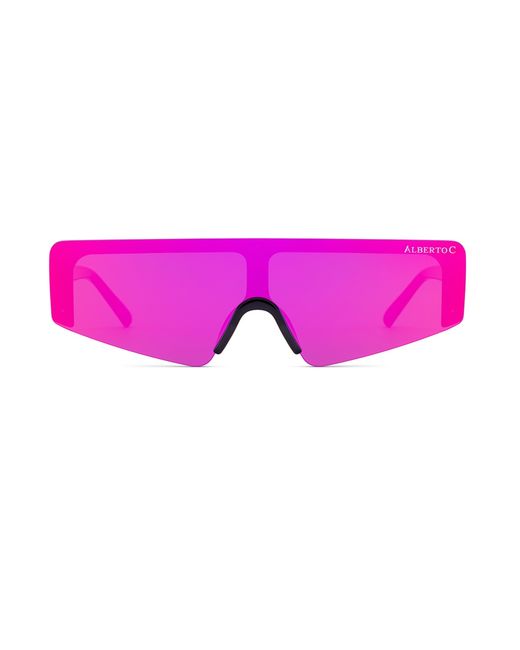 Alberto Casiano Солнцезащитные очки унисекс Energy life розовые