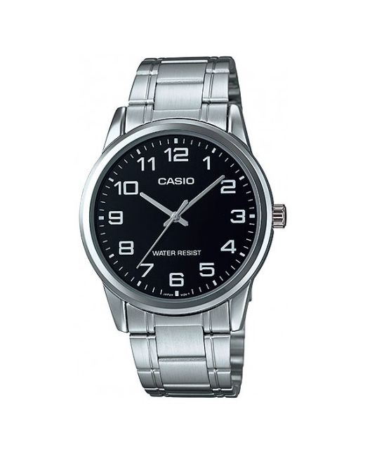 Casio Наручные часы MTP-V001D-1B серебристые