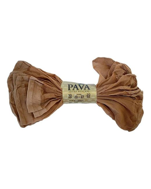 Pava Комплект носков женских коричневых