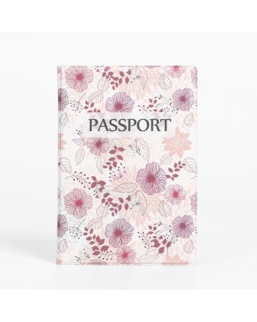 Nobrand Обложка для паспорта унисекс 5180170 розовый