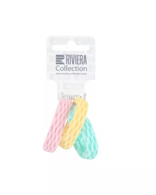 Riviera Резинки для волос текстиль 4-5 см в ассортименте