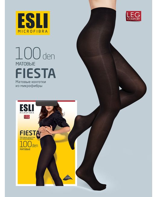 Esli Колготки Fiesta 100 черные