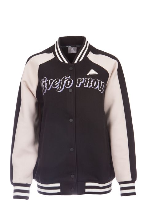 Peak Куртка Knitted Baseball Jacket черная