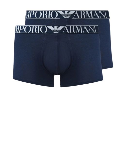 Emporio Armani Комплект трусов мужских синих
