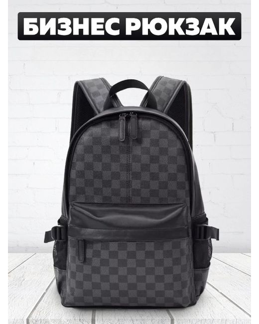 Vintage Bags Рюкзак newbiznecbag черный с серым 43х30х125 см