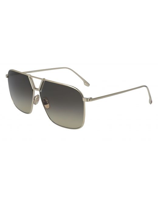 Victoria Beckham Солнцезащитные очки VB204S коричневые