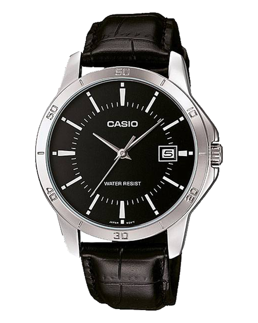Casio наручные часы Наручные MTP-V004L-1A черные