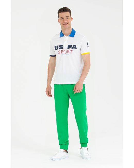 U.S. Polo Assn. Спортивные брюки U.S. POLO Assn. G081SZ0OP0RC-CAZEP зеленые