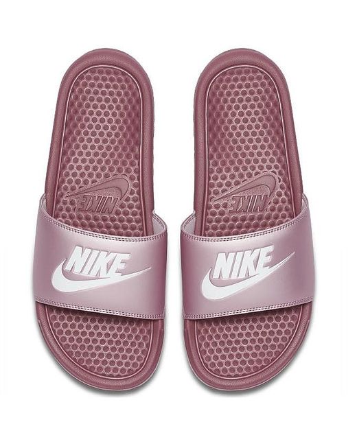 Nike Сланцы 343881-501 розовые 6.5 UK