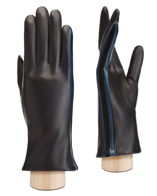 Eleganzza Перчатки IS01091 черные/синие р. 65