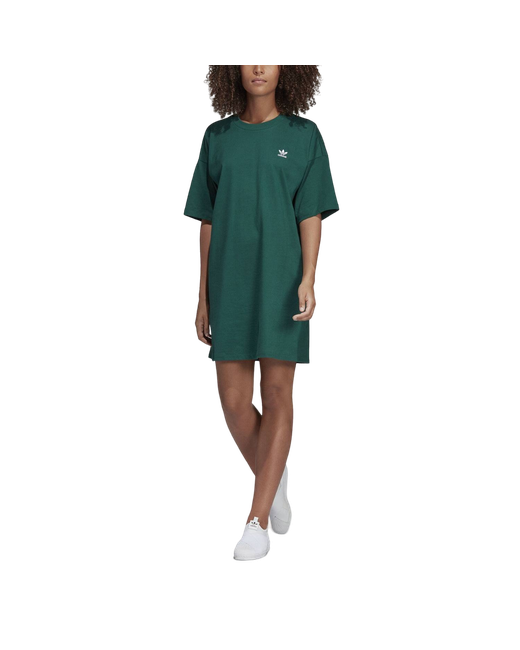 Adidas Платье женское зеленое