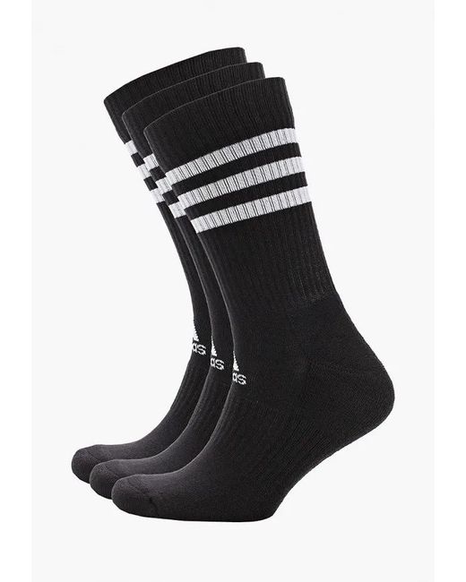 Adidas Комплект носков мужских черных RU 3 шт.