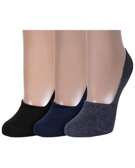 RuSocks Комплект носков женских 3-Ж-2220 черных синих серых