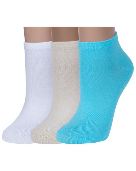 RuSocks Комплект носков женских 3-Ж-1700 разноцветных