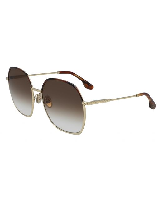 Victoria Beckham Солнцезащитные очки VB206S коричневые