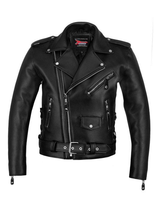 RockMerch Кожаная куртка KRM770DZKRM770DZ черная