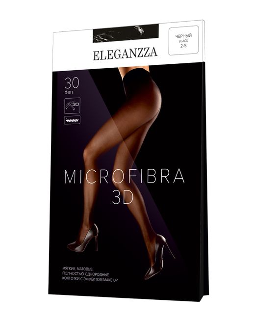 Eleganzza Колготки Microfibra 3D черные