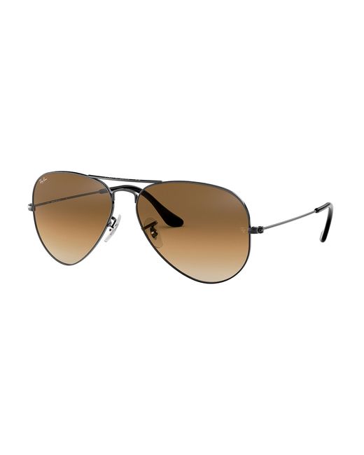 Ray-Ban Солнцезащитные очки унисекс 3025 004/51 коричневые