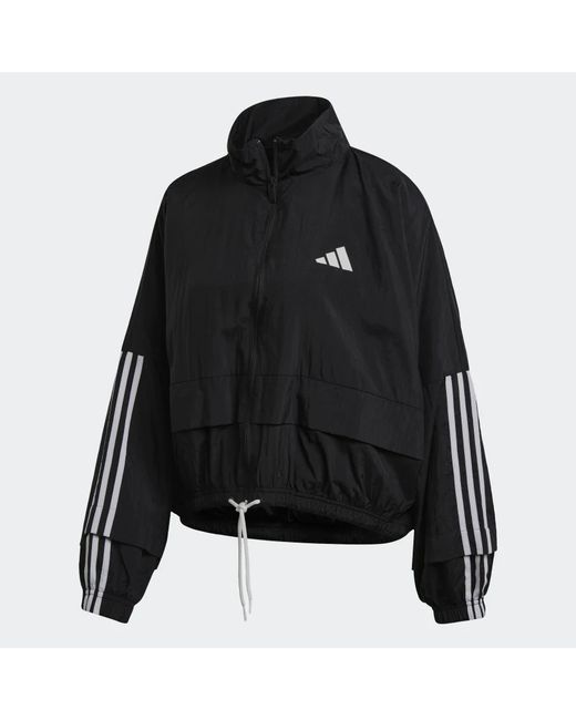 Adidas Ветровка черная
