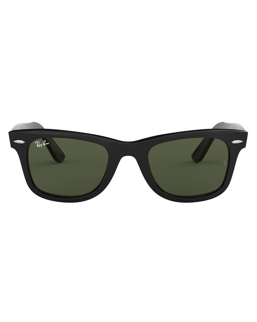 Ray-Ban Солнцезащитные очки унисекс Wayfarer зеленые