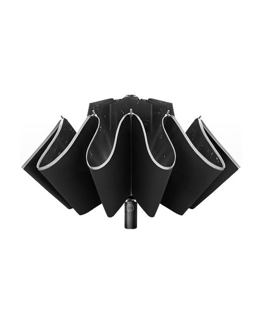Xiaomi Зонт складной унисекс полуавтоматический Zuodu Reverse Folding Umbrella черный