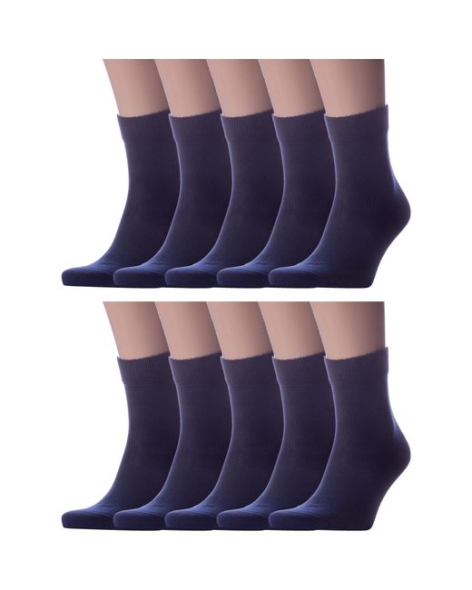 Lorenzline Комплект носков мужских 10-Н17 синих 10 пар