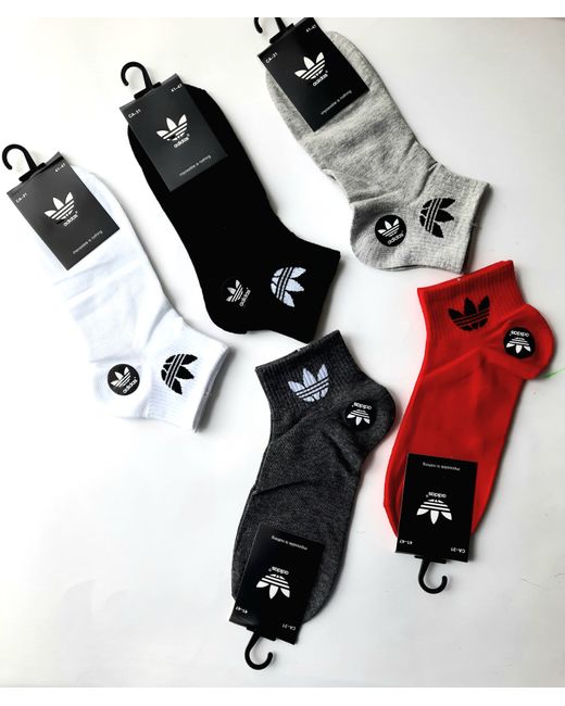 Adidas Комплект носков мужских разноцветных 5 пар