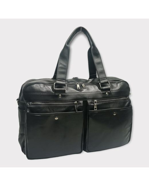 PouchMan Дорожная сумка унисекс 6616 черная 475x305x205 см