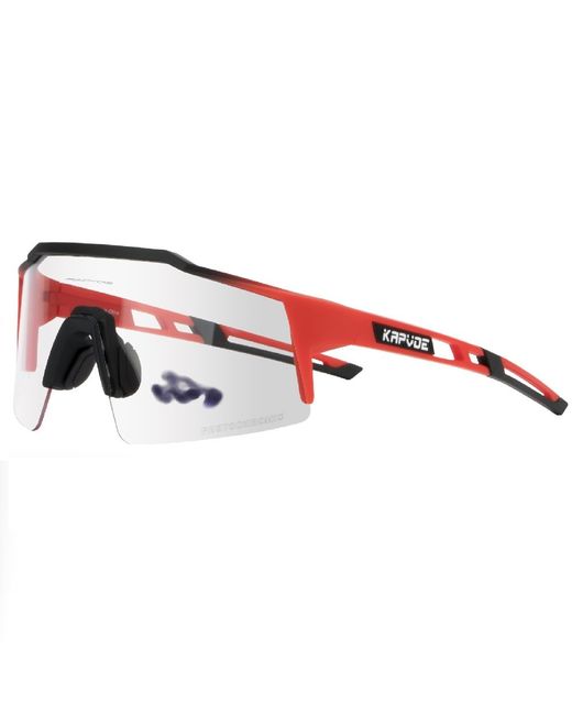Kapvoe Спортивные солнцезащитные очки PC-KE9023-1LENSDS прозрачные