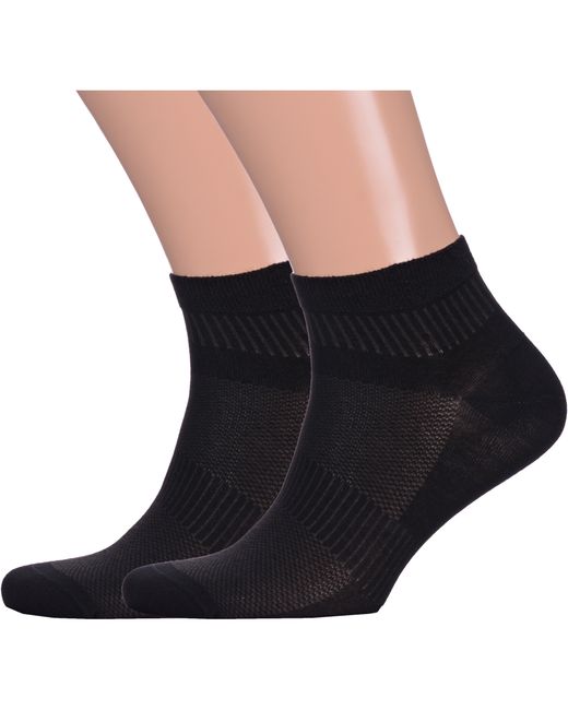 Lorenzline Комплект носков мужских 2-Н19 черных 2 пары