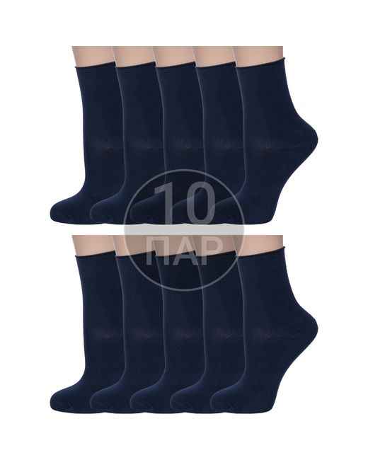 RuSocks Комплект носков женских 10-Ж3-15838 синих