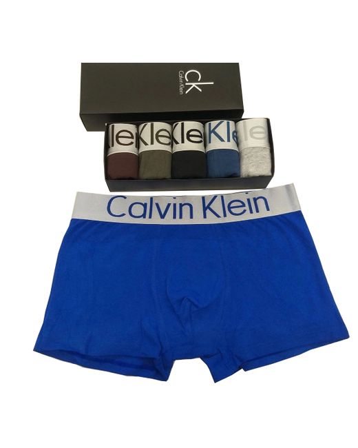 Calvin Klein Комплект трусов мужских ck1028558 разноцветных 5 пар