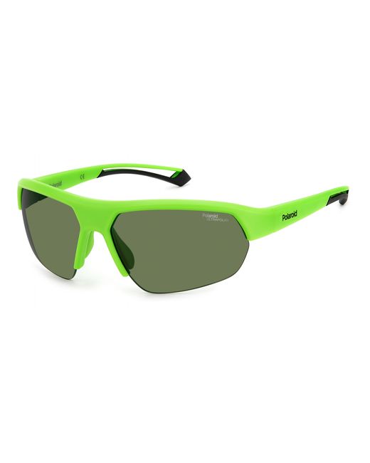 Polaroid Спортивные солнцезащитные очки унисекс PLD 7048/S зеленые