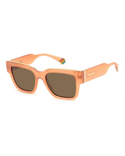 Polaroid Солнцезащитные очки унисекс PLD 6198/S/X коричневые